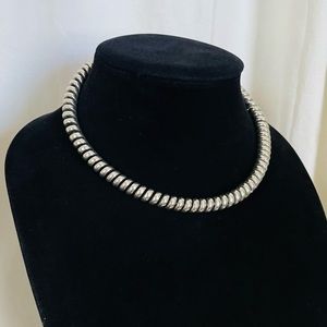 Vintage Sterling Silver Coil Phone Landline Cable